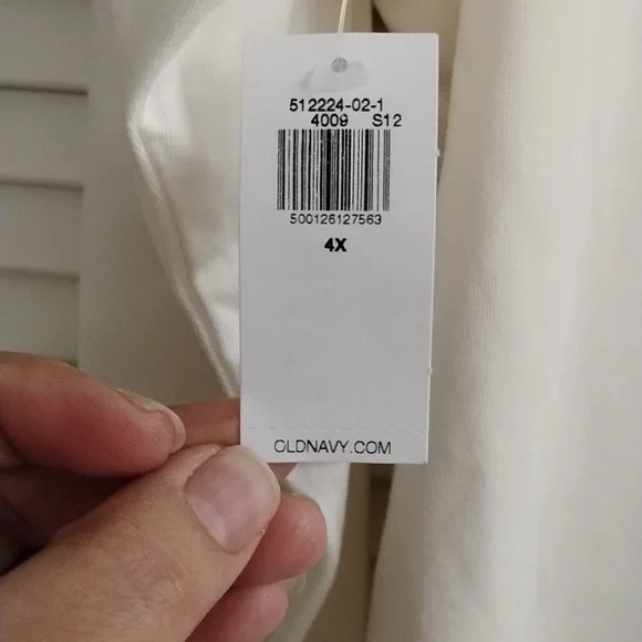 NWT Old Navy Classic Ivory Bodysuit - Picture 5 of 8